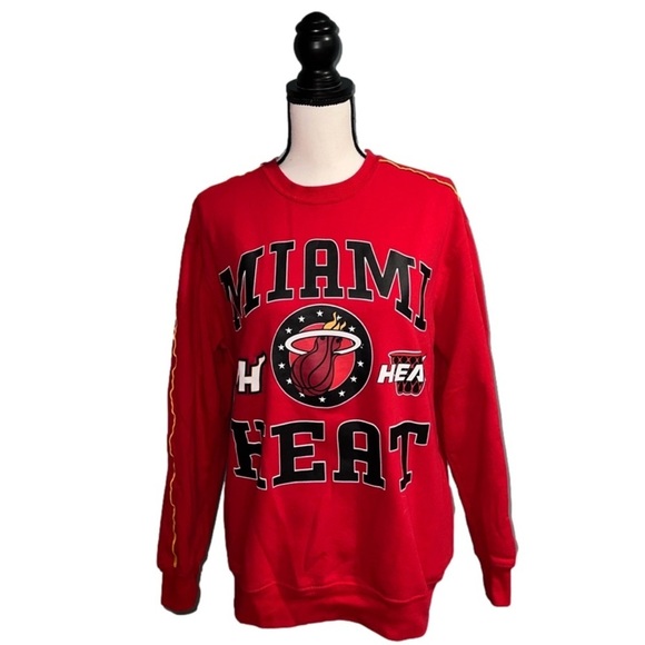 NBA- Miami heat crewneck sweatshirt - Picture 1 of 5